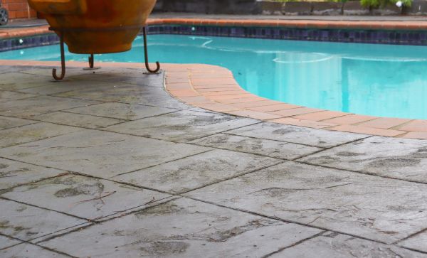 Stamped Patio Construction in El Paso