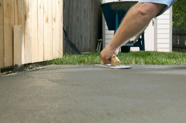 Concrete Patio Finishing in El Paso